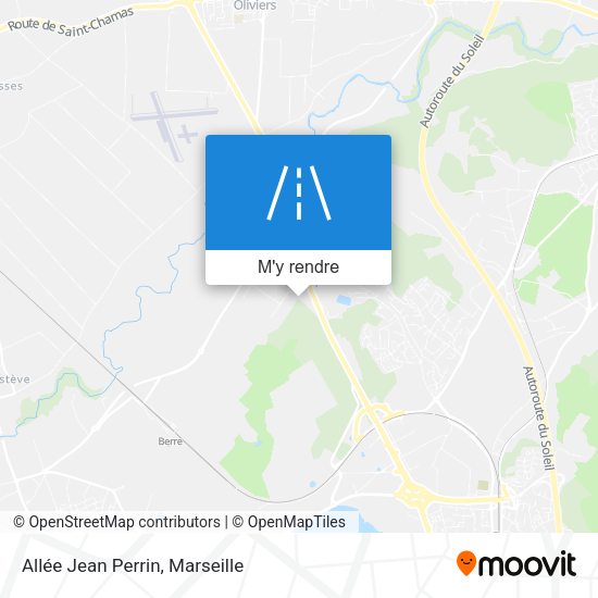 Allée Jean Perrin plan