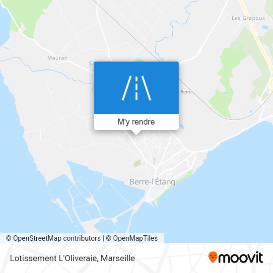 Lotissement L'Oliveraie plan