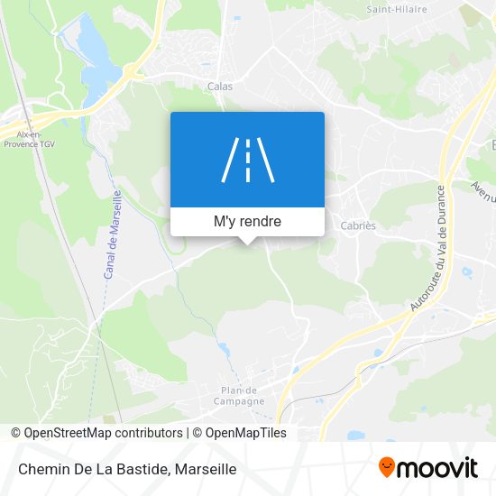 Chemin De La Bastide plan