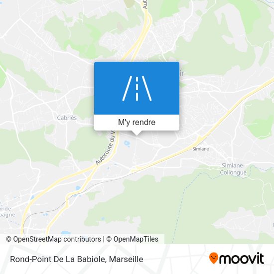 Rond-Point De La Babiole plan