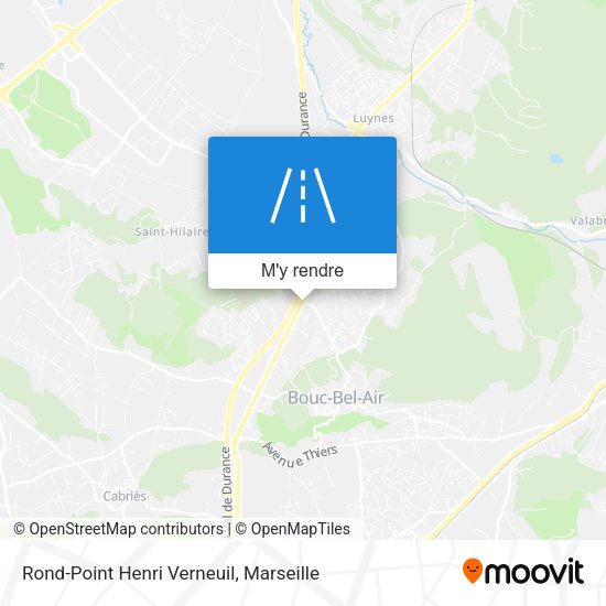 Rond-Point Henri Verneuil plan
