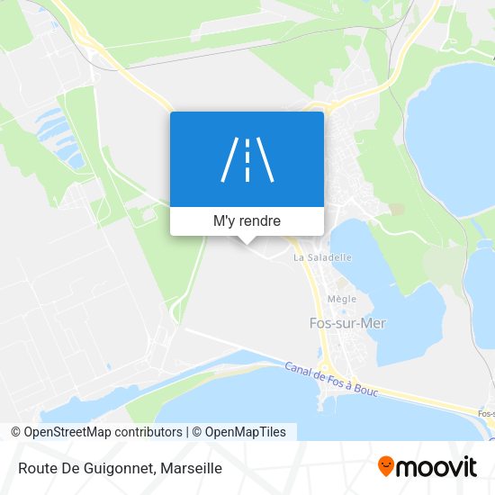Route De Guigonnet plan