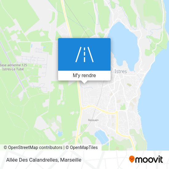 Allée Des Calandrelles plan