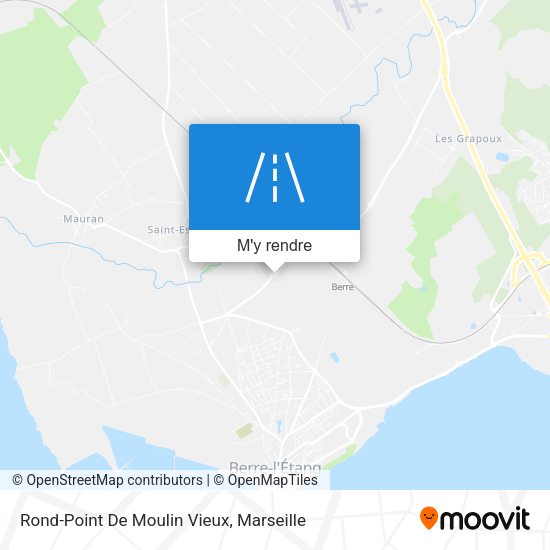Rond-Point De Moulin Vieux plan