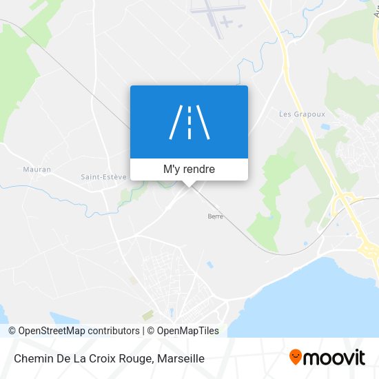 Chemin De La Croix Rouge plan