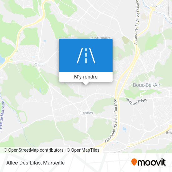 Allée Des Lilas plan