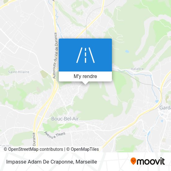 Impasse Adam De Craponne plan