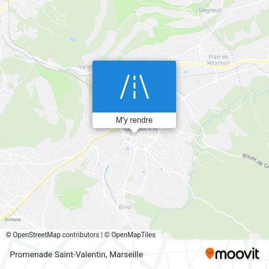 Promenade Saint-Valentin plan