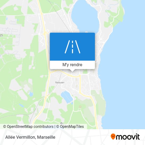 Allée Vermillon plan