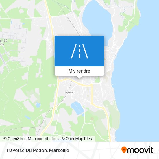 Traverse Du Pédon plan