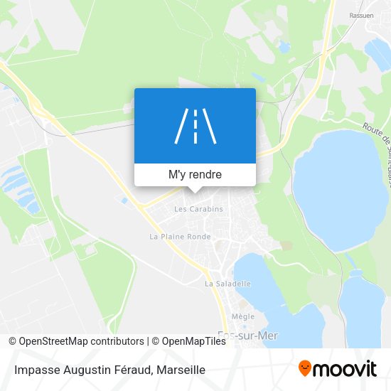 Impasse Augustin Féraud plan