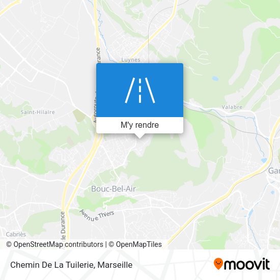 Chemin De La Tuilerie plan