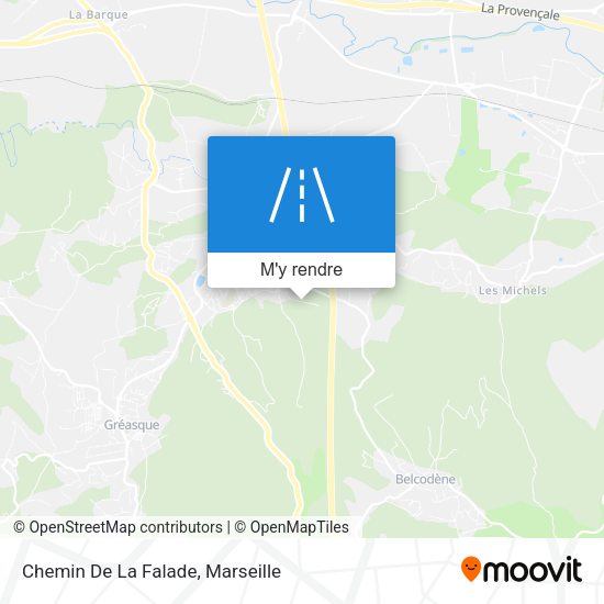 Chemin De La Falade plan