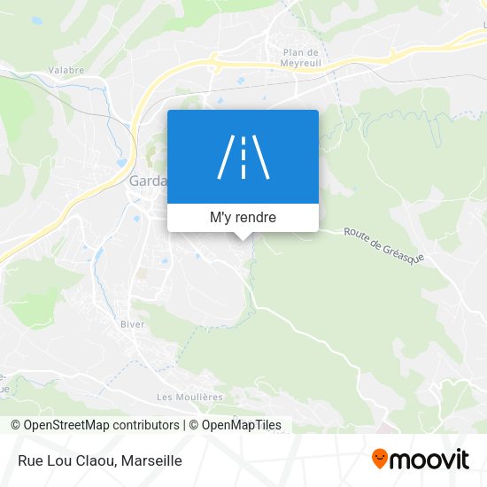 Rue Lou Claou plan