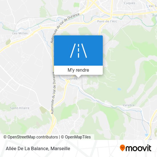 Allée De La Balance plan