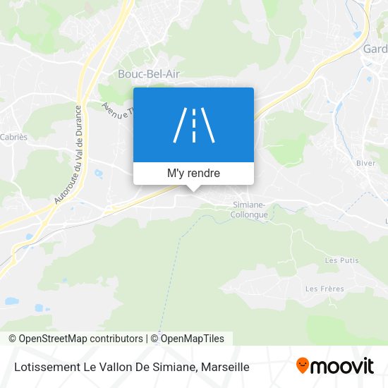 Lotissement Le Vallon De Simiane plan