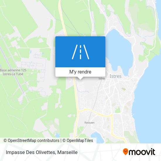Impasse Des Olivettes plan