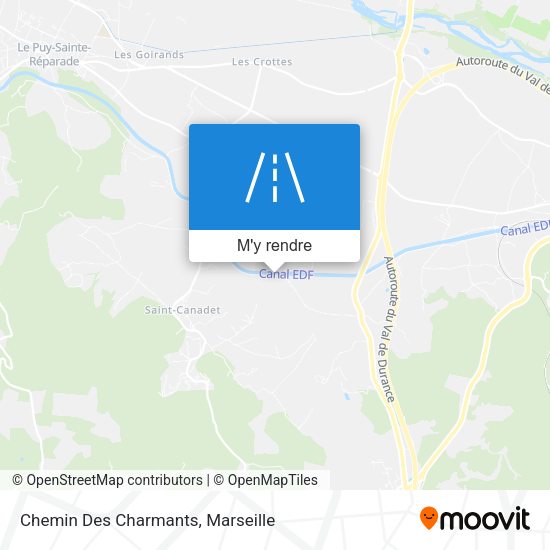 Chemin Des Charmants plan