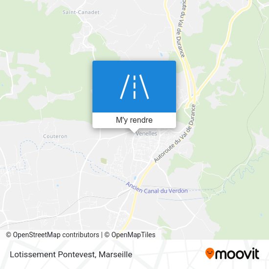 Lotissement Pontevest plan