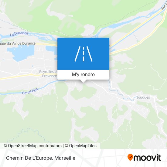 Chemin De L'Europe plan