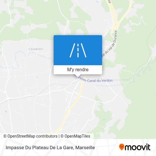 Impasse Du Plateau De La Gare plan