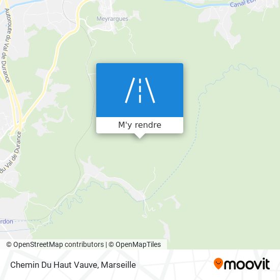 Chemin Du Haut Vauve plan