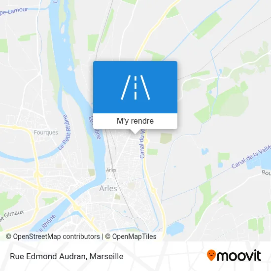 Rue Edmond Audran plan