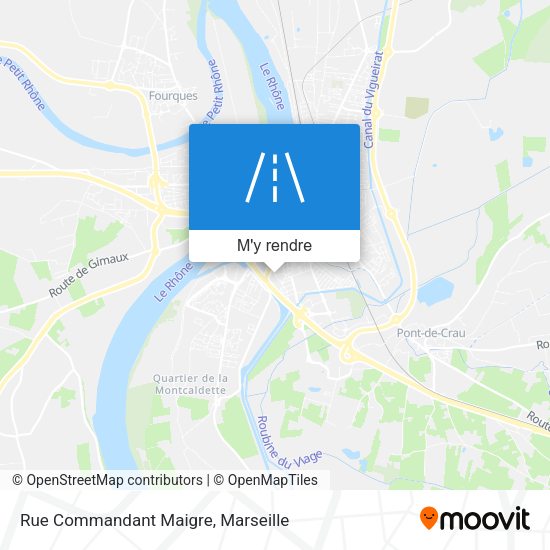 Rue Commandant Maigre plan
