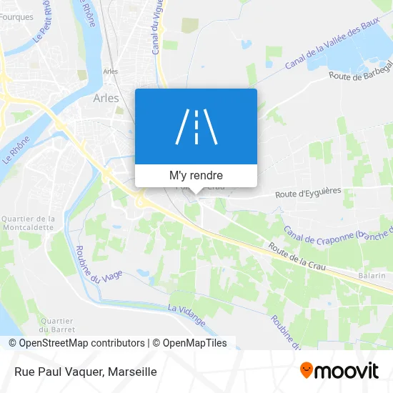 Rue Paul Vaquer plan