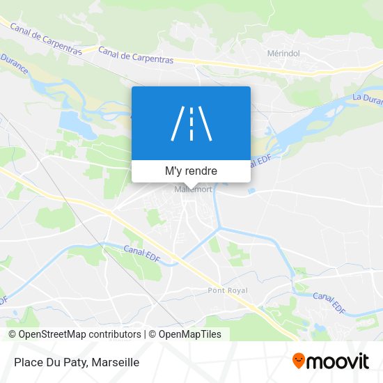 Place Du Paty plan