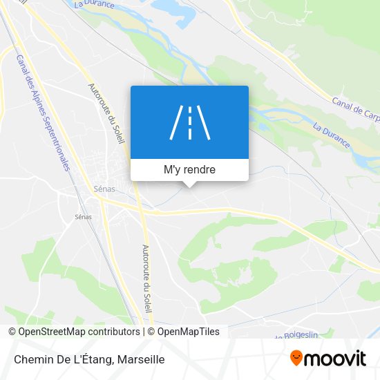 Chemin De L'Étang plan