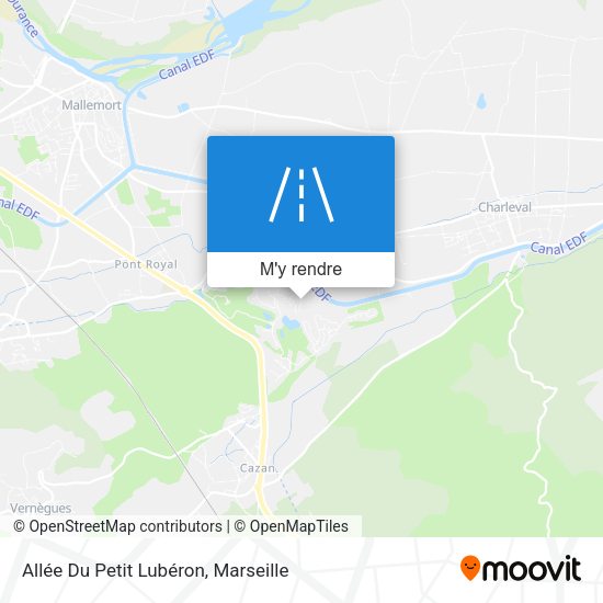 Allée Du Petit Lubéron plan