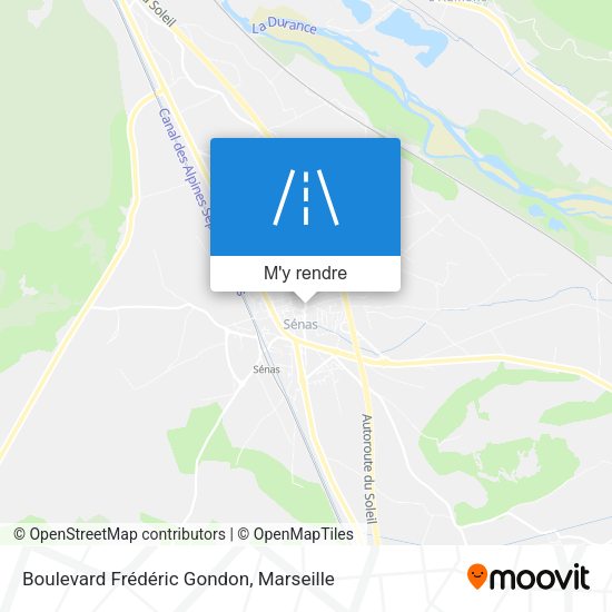 Boulevard Frédéric Gondon plan