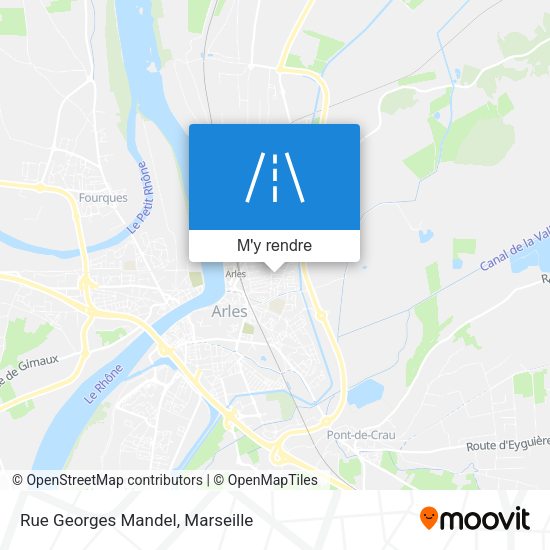 Rue Georges Mandel plan