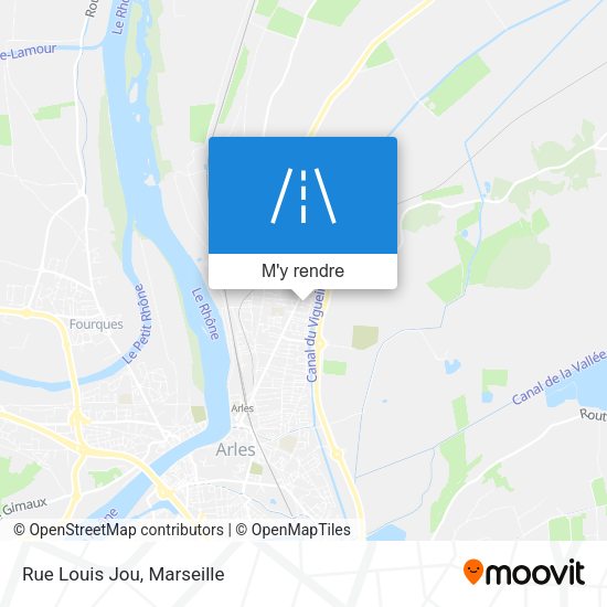 Rue Louis Jou plan