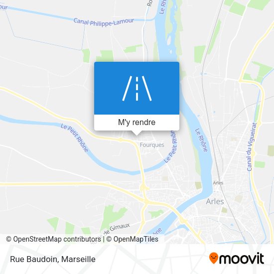 Rue Baudoin plan