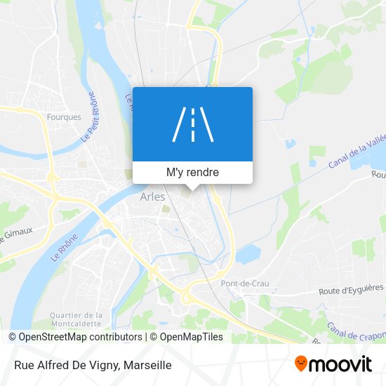 Rue Alfred De Vigny plan