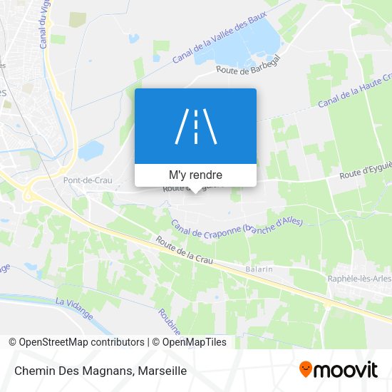 Chemin Des Magnans plan