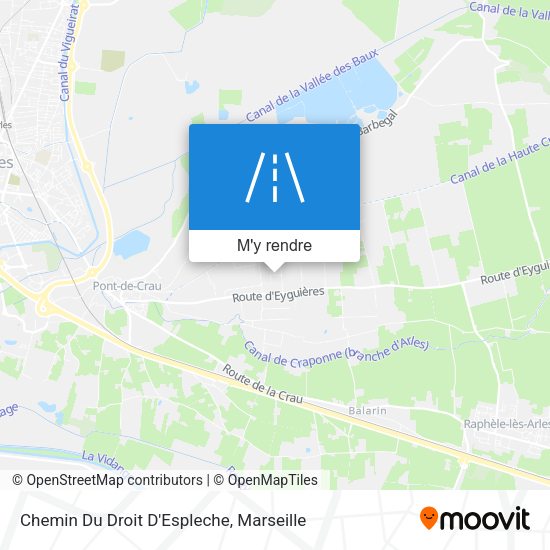 Chemin Du Droit D'Espleche plan