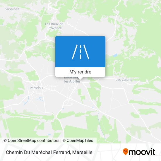 Chemin Du Maréchal Ferrand plan