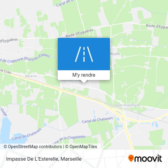 Impasse De L'Esterelle plan