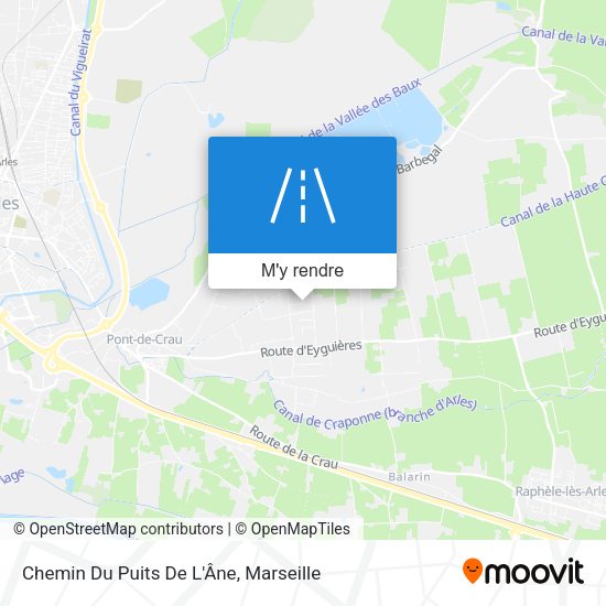 Chemin Du Puits De L'Âne plan