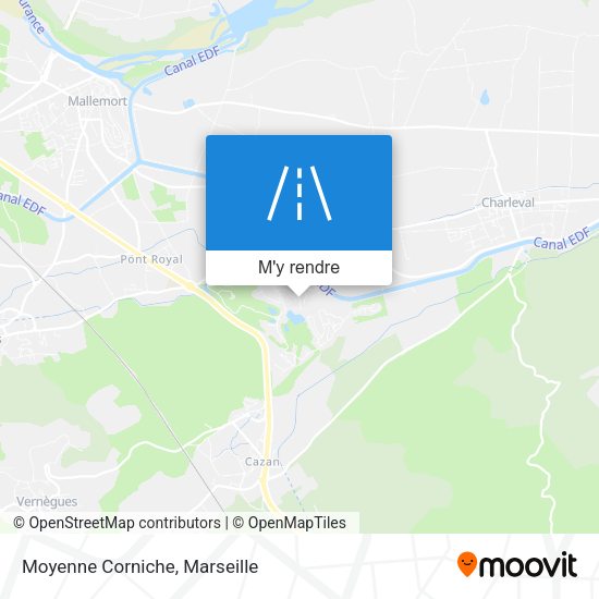 Moyenne Corniche plan