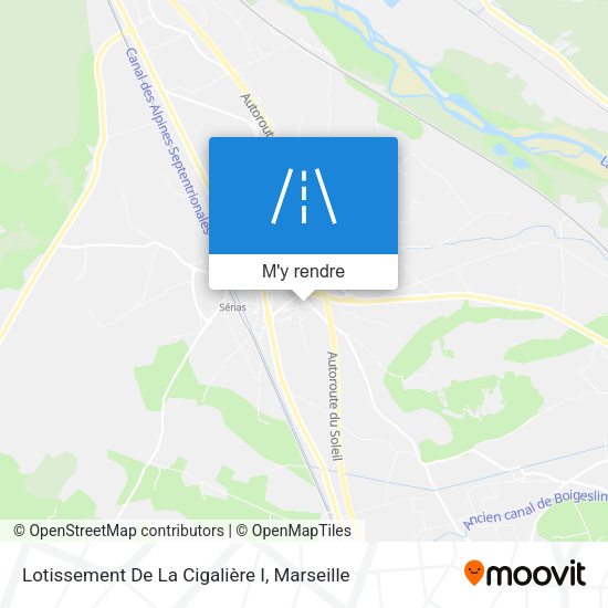 Lotissement De La Cigalière I plan