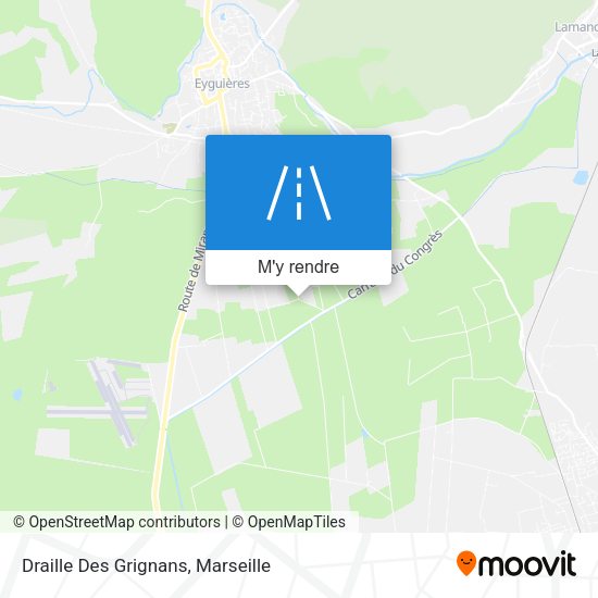 Draille Des Grignans plan