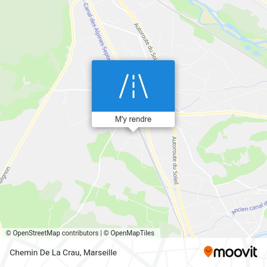 Chemin De La Crau plan
