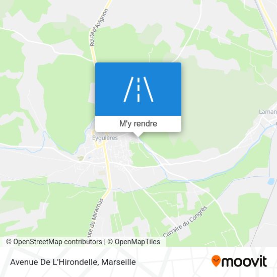 Avenue De L'Hirondelle plan