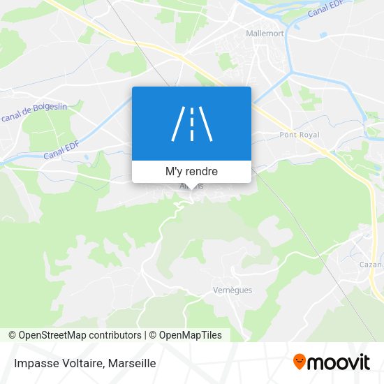Impasse Voltaire plan