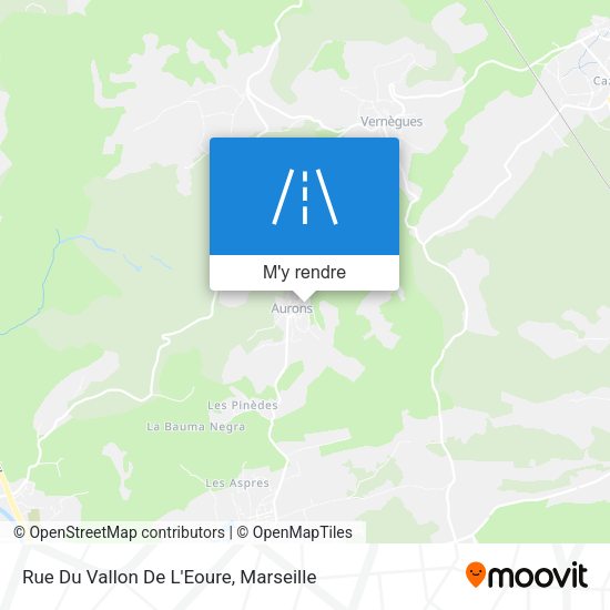 Rue Du Vallon De L'Eoure plan