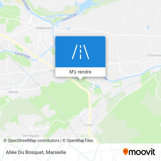 Allée Du Bosquet plan